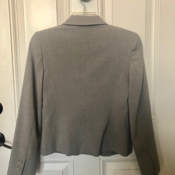 Worthington Petite BlazerJacket Gray Size 6 - Picture 8 of 9